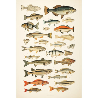 River Fish Canvas